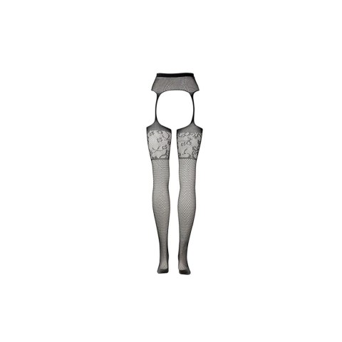 Garterbelt Stockings with Lace Top - Plus Size SHOTS