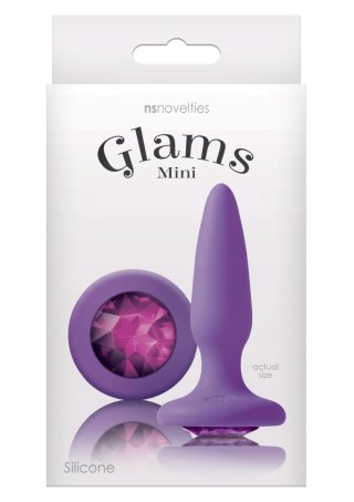 Glams Mini Rainbow Gem Purple SCALA