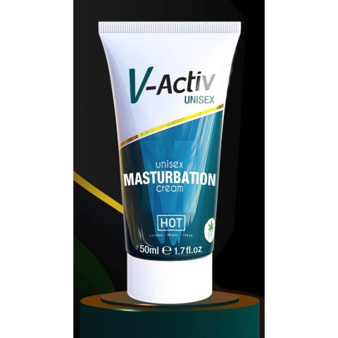Krem do masturbacji rozgrzewający z CBD Hot VActiv unisex 50ml Hot
