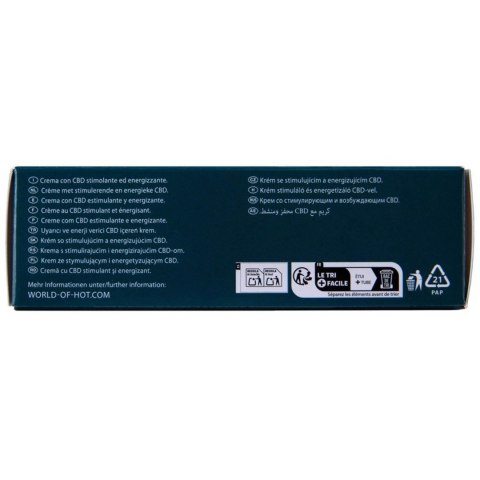 Krem do masturbacji rozgrzewający z CBD Hot VActiv unisex 50ml Hot
