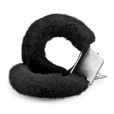 LOVE CUFFS FURRY HANDCUFFS CRUSHIOUS BLACK Crushious