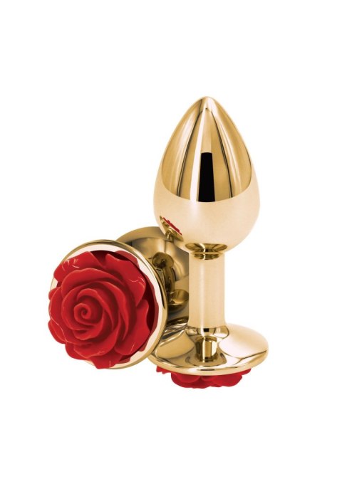 Rose Buttplug Small Red SCALA