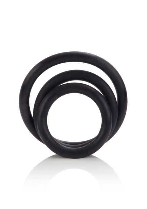 Rubber Ring - 3 Piece Set Black SCALA