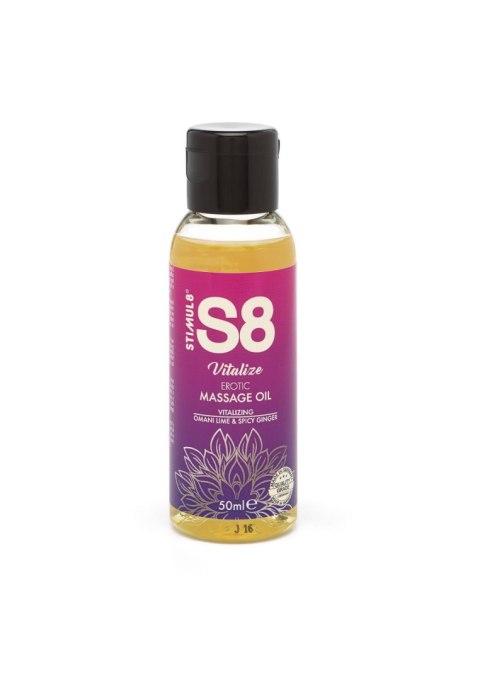 S8 Massage Oil 50ml Omani Lime & Spicy Ginger SCALA