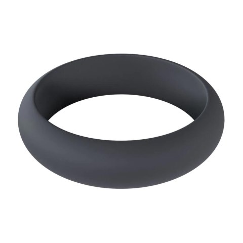Wide O Silicone Cockring - XXL - 55mm - Black SHOTS