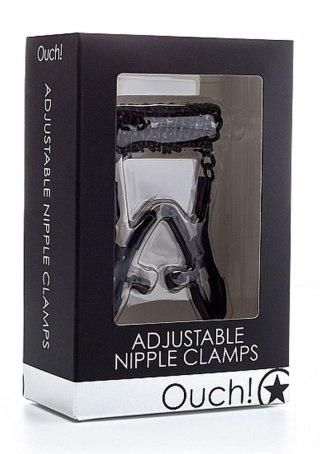 Adjustable Nipple Clamps - Black SHOTS