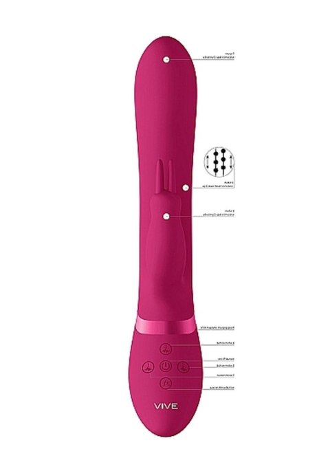 Amoris - Stimulating Beads Rabbit - Pink SHOTS