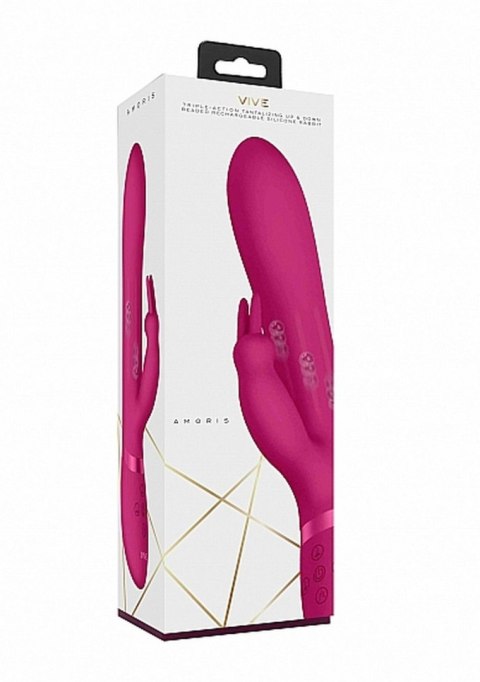 Amoris - Stimulating Beads Rabbit - Pink SHOTS