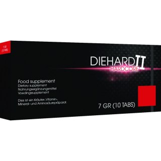 Diehard II Hardcore - Stimulating Capsules - 10 Pieces SHOTS