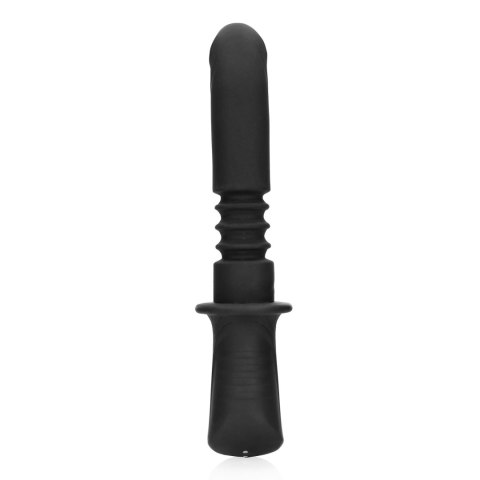 Hand Held Vibrating and Thrusting Sex Machine - Black Ouch!