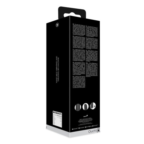 Hand Held Vibrating and Thrusting Sex Machine - Black SHOTS