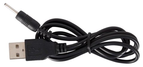 Łańcuch kulkowy analny wibrujący Black Velvets silikon USB 21 cm Black Velvets