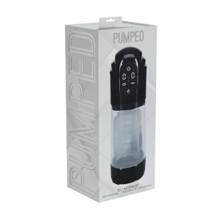 TechnoThrust - Automatic Waterproof Masturbator Pump - Black SHOTS