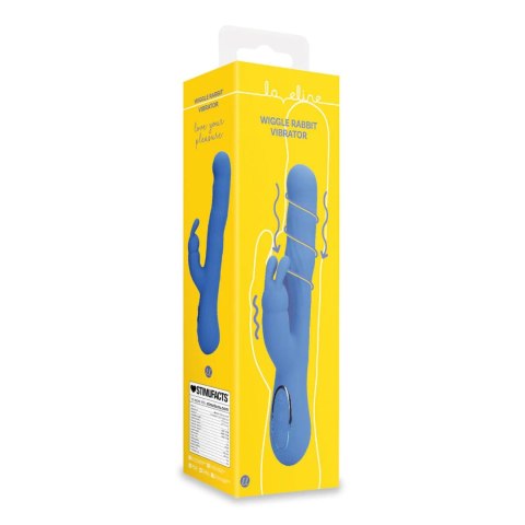 Wiggle Rabbit Vibrator - Jetset Blue Loveline