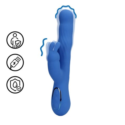Wiggle Rabbit Vibrator - Jetset Blue Loveline