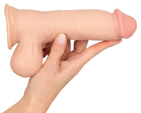 Dildo realistyczne Nature Skin z ruchomą skórą 19,9 cm TPE Nature Skin