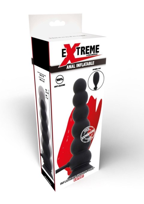 Korek analny pompowany Hidden Desire silikonowy z przyssawką Hidden Desire