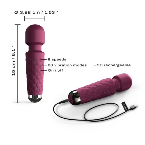 Mini wibrator Dorcel Wanderful fioletowy USB Dorcel
