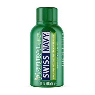 Natural - Premium All Natural Waterbased Lubricant - 1 fl oz / 29,5 ml SHOTS