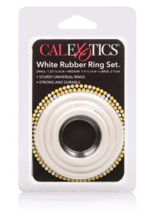 Rubber Ring - 3 Piece Set White SCALA