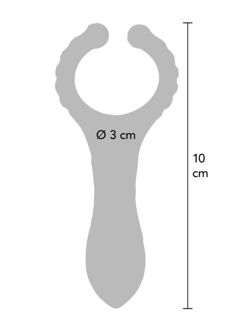 Vibrating Clit-Stim C-Ring Purple SCALA