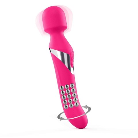 Wibrator dwustronny Dorcel Dual Orgasms magenta USB Dorcel
