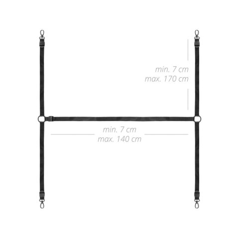 Bedroom Fantasies - Under the bed Restraint Bondage Set Black ONE-DC B.V.