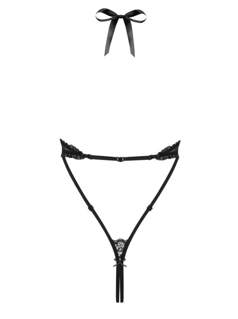 Body erotyczne Obsessive z otwartym krokiem L/XL Obsessive
