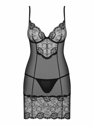 Koszulka i stringi Alluria Obsessive L/XL Obsessive