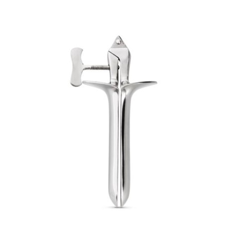Wziernik pochwy Collins Sinner Gear stal nierdzewna srebrny 16 cm Sinner Gear
