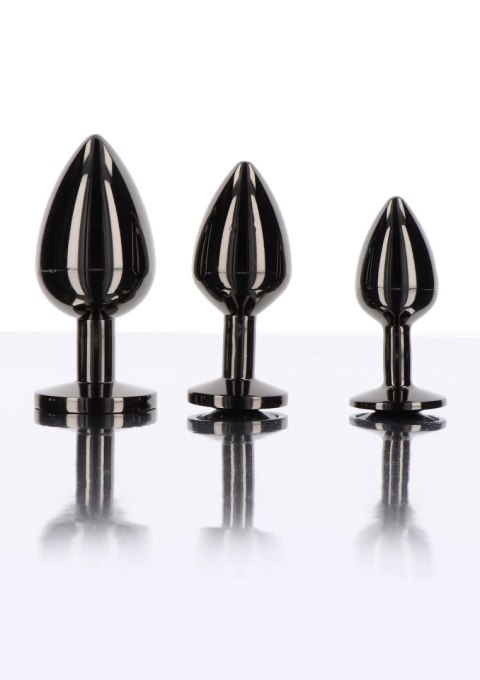 Korek analny Taboom z diamentem czarny 8.2 cm Taboom