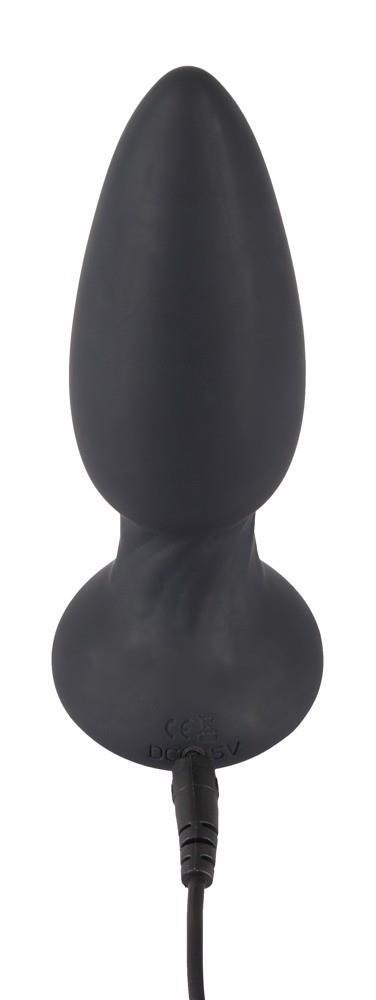 Korek analny rotacyjny Black Velvets pilot USB 14 cm Black Velvets