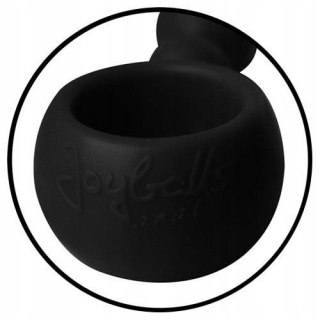 Kulki analne Joyballs Wave silikonowe czarne 17,5 cm JoyDivision