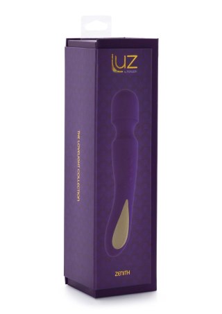 Masażer silikonowy Zenith ToyJoy fioletowy USB 23 cm TOYJOY