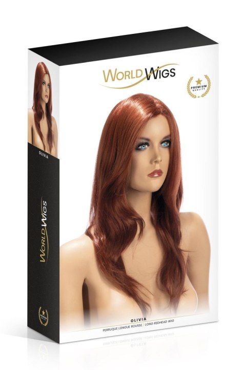 PERRUQUE OLIVIA LONGUE ROUSSE Comcorde - SAS EDITIONS CONCORDE