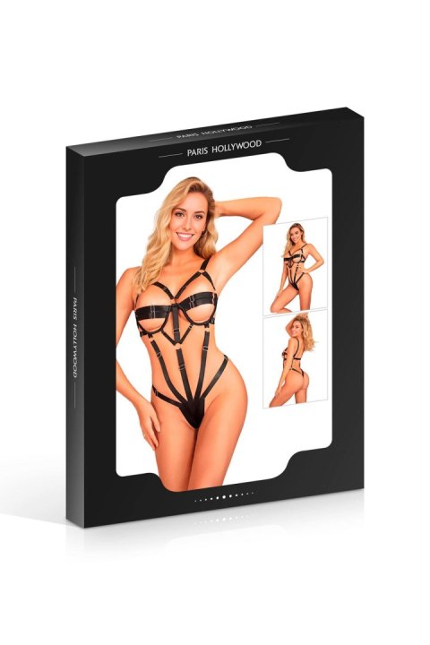Regulowany body harness Paris Hollywood czarny Paris Hollywood