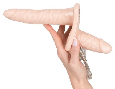 Strap on Duo z podwójnym wibratorem You2Toys 27 5 cm You2Toys