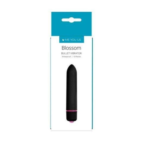 Wibrator-Blossom Black ABS - Intimate Distribution (dystrybutor)