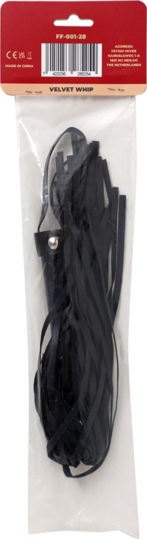 Fetish Fever - Velvet Whip - Black Intimate Distribution