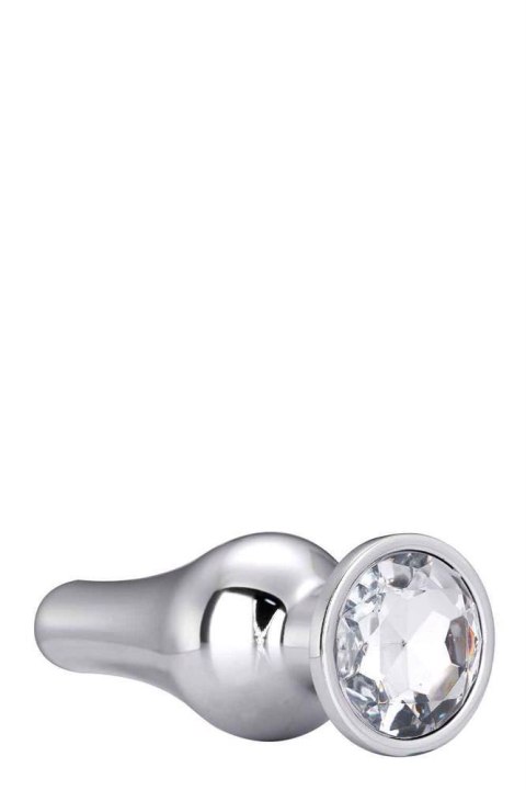 GLEAMING LOVE SILVER PLEASURE PLUG L TONGA