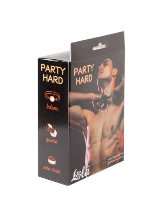 Gag Party Hard Love Addict Black Intimate Distribution