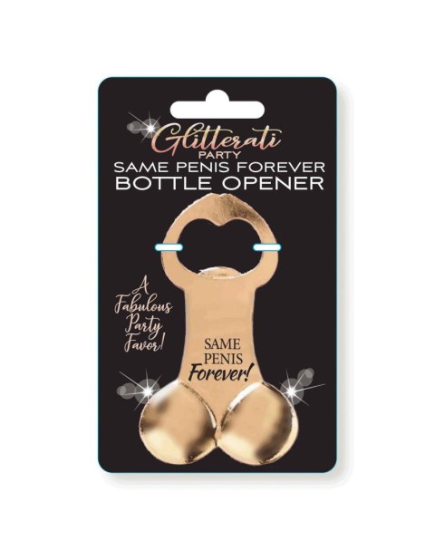 Glitterati Penis Bottle Opener LITTLE GENIE PRODUCTIONS