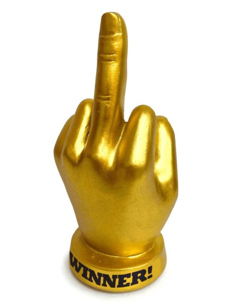 Golden F-U Finger Trophy Intimate Distribution