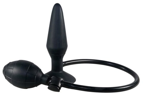 Korek analny pompowany You2Toys silikonowy czarny 15 cm You2Toys