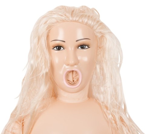 Lalka erotyczna Tessa Q blond z wibracjami 157 cm NMC NMC