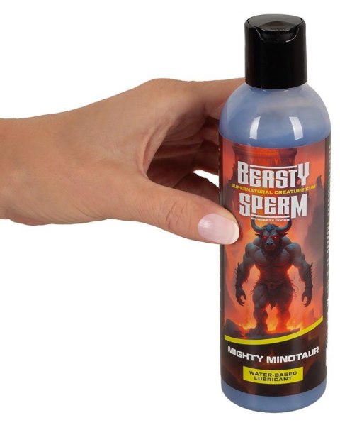 Lubrykant Beasty Cocks Sperm Mighty Minotaur szaro niebieski 250 ml Beasty Cocks