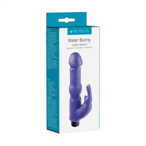 Me You Us Water Bunny Rabbit Vibrator Purple ABS - Intimate Distribution (dystrybutor)