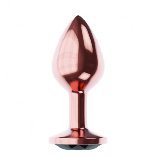 Plug-Butt Plug Diamond Jet Shine L Rose Gold Intimate Distribution