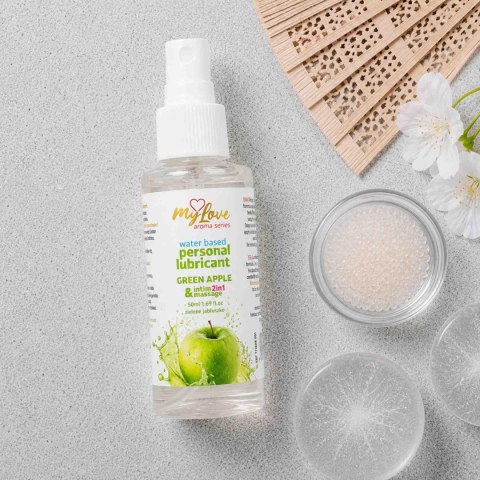 MyLove Aroma Series Intim&Massage 2in1 Green Apple 50ml Boys of Toys Sp. z o.o.