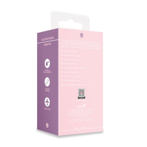 Silicone Finger Vibrator - Touch of Pink SHOTS